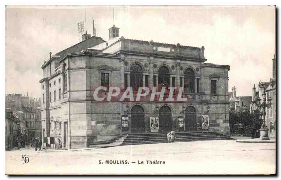 CPA Moulins Le Theatre