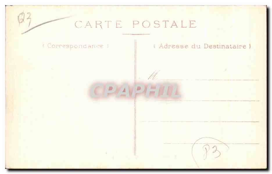 CPA Moulins Le Theatre — Verso