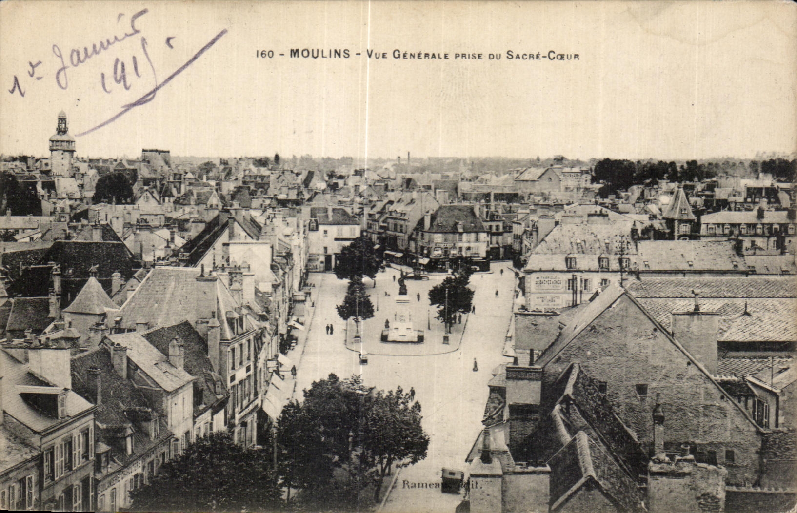 CPA Moulins Vue genberale