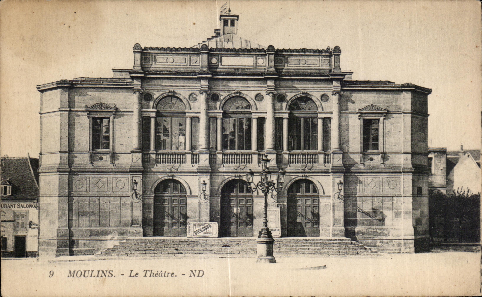 CPA Moulins Le Thaetre