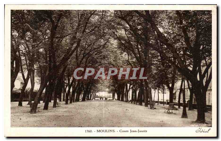 CPA Moulins Cours Jean Jaures