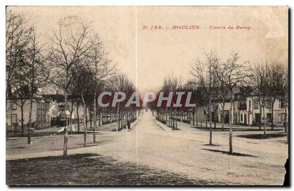 CPA Moulins Cours de Bercy