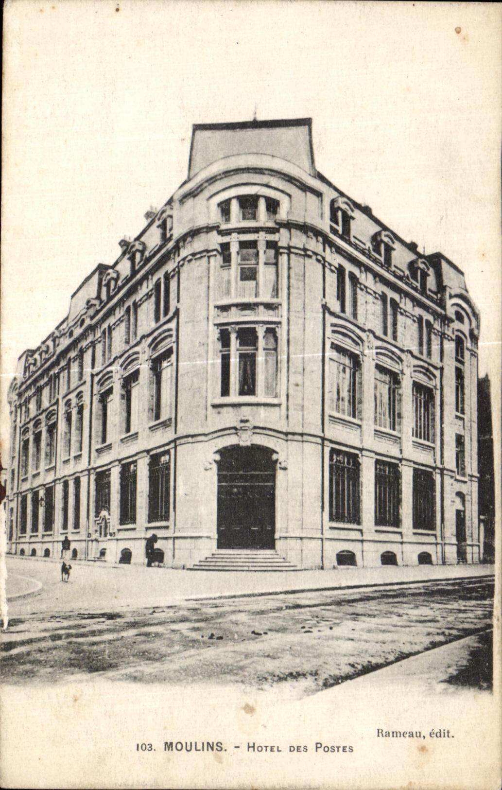 CPA Moulins Hotel des Postes