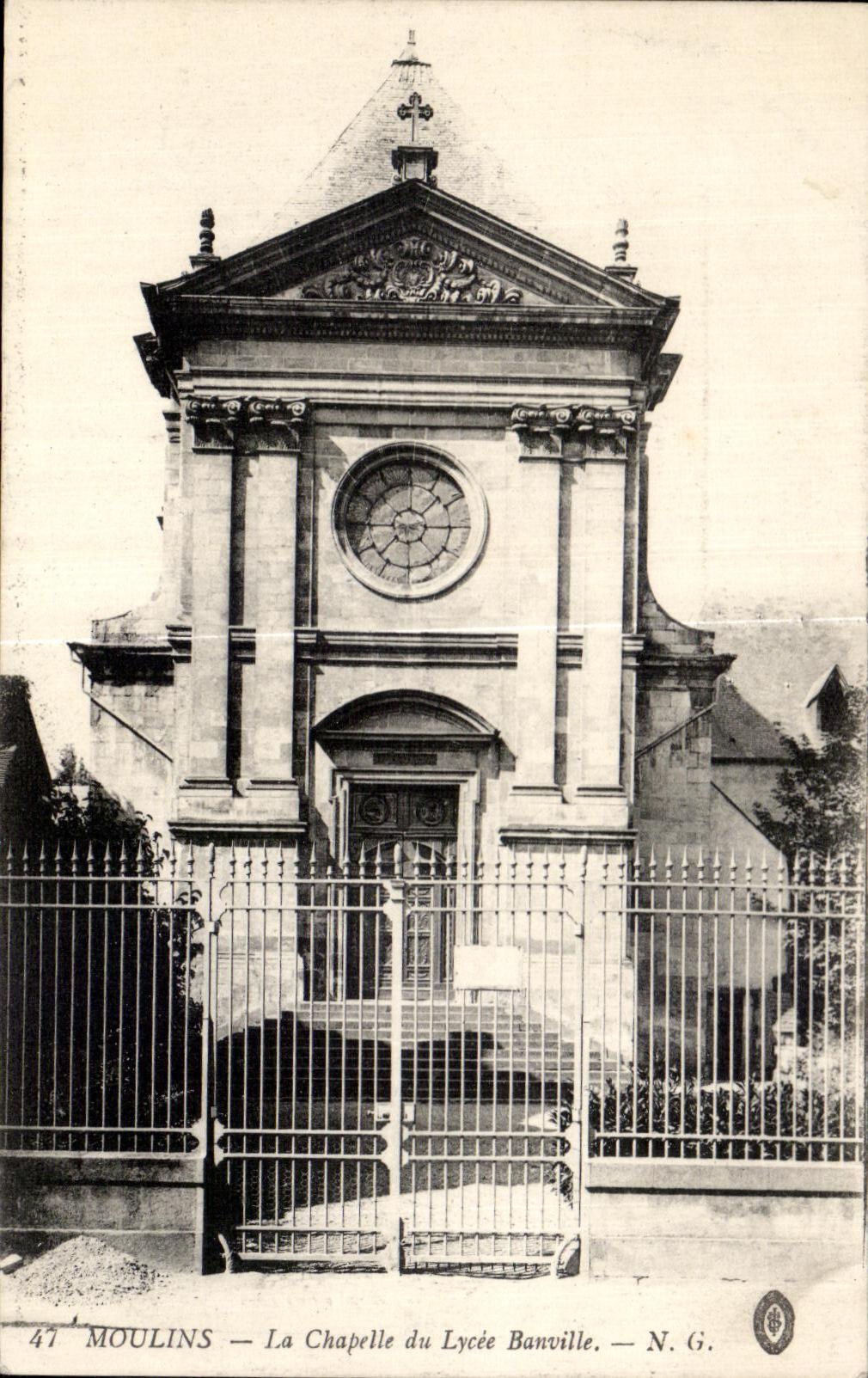 CPA Moulins La Chapelle du Lycee Banville