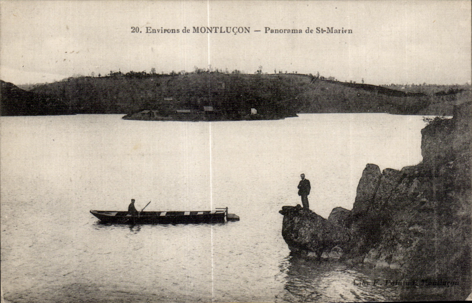 Environs de MONTLUÇON — Panorama de St-Marien — Libr. F. Pointure, Montluçon
