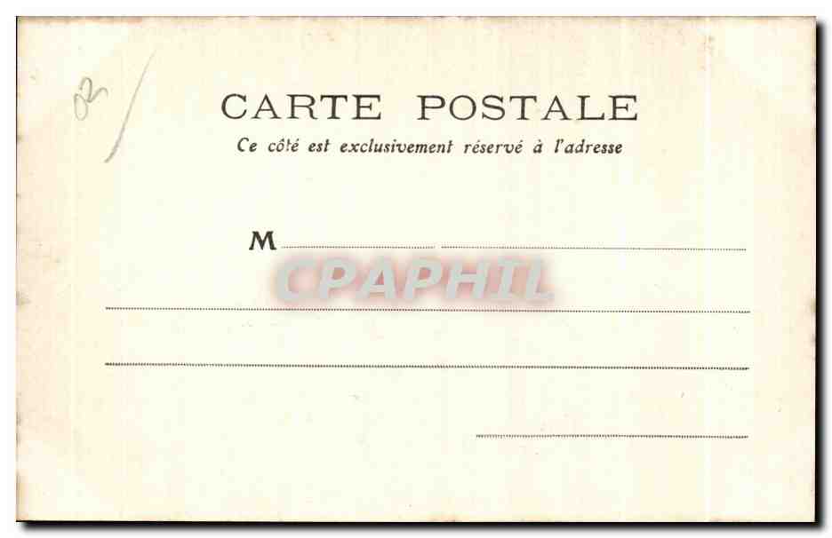 Montluçon — Le Vieux Château et les Casernes — Librairie F. Pointud, Montluçon — Back