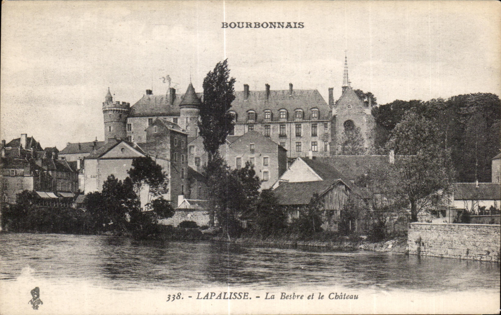 CPA Lapalisse La Besbre et le Chateau