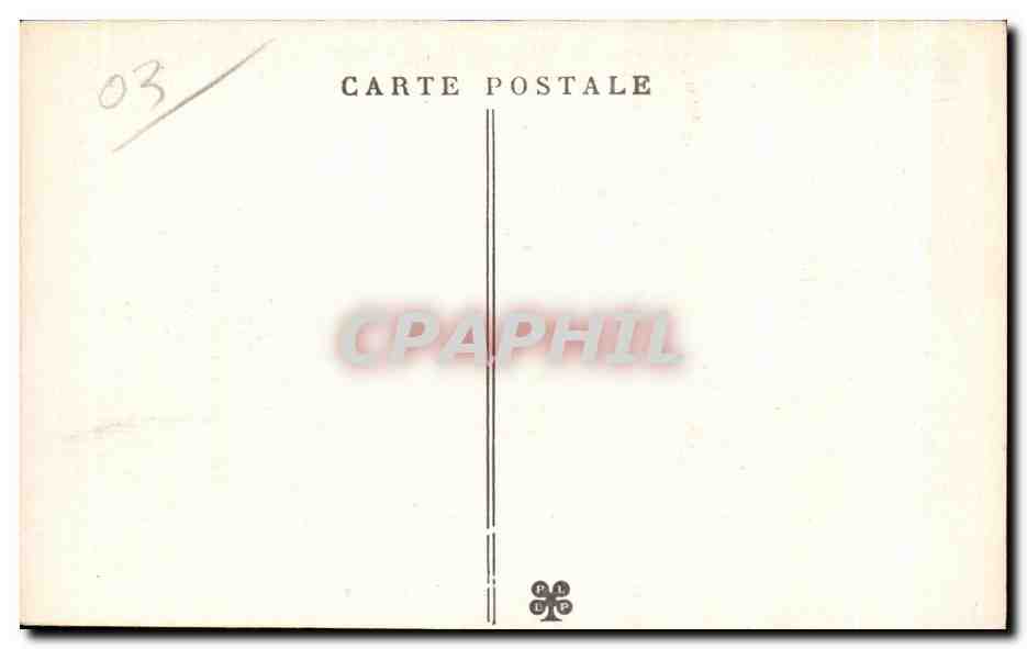 CPA Le Bourbonnais deux Amis Ane Donkey Folklore Costume  — Verso