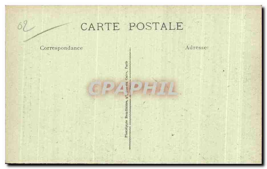 Chauny (Aisne) — Détresse après le bombardement de 1917 — Phototypie Baudinière, Paris — Reverso