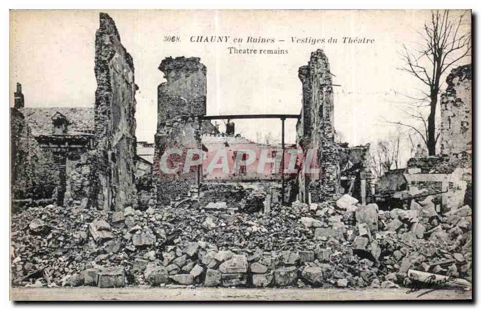 Ciauny en Ruines — Vestiges du Théâtre — n° 3068
