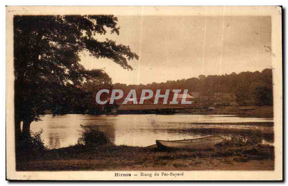 CPA Hirson Etang du Pas Bayard