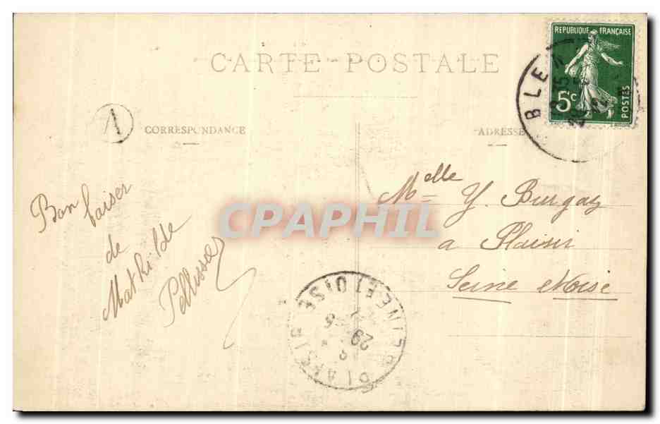 Longpont (Aisne) — Porte fortifiée de l'Abbaye — édit. Longpont (Aisne) — Reverso