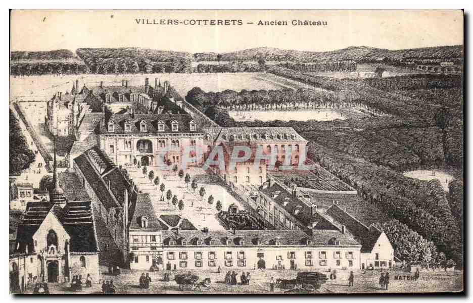 Villers-Cotterets — Ancien Château — Imp. D. A. Longuet, Paris