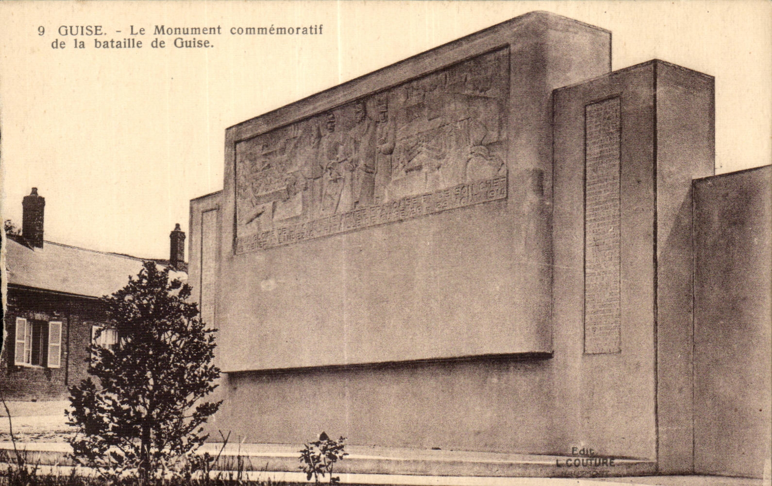 Guise - Denkmal zur Schlacht von Guise — Verlag L. COUTURE