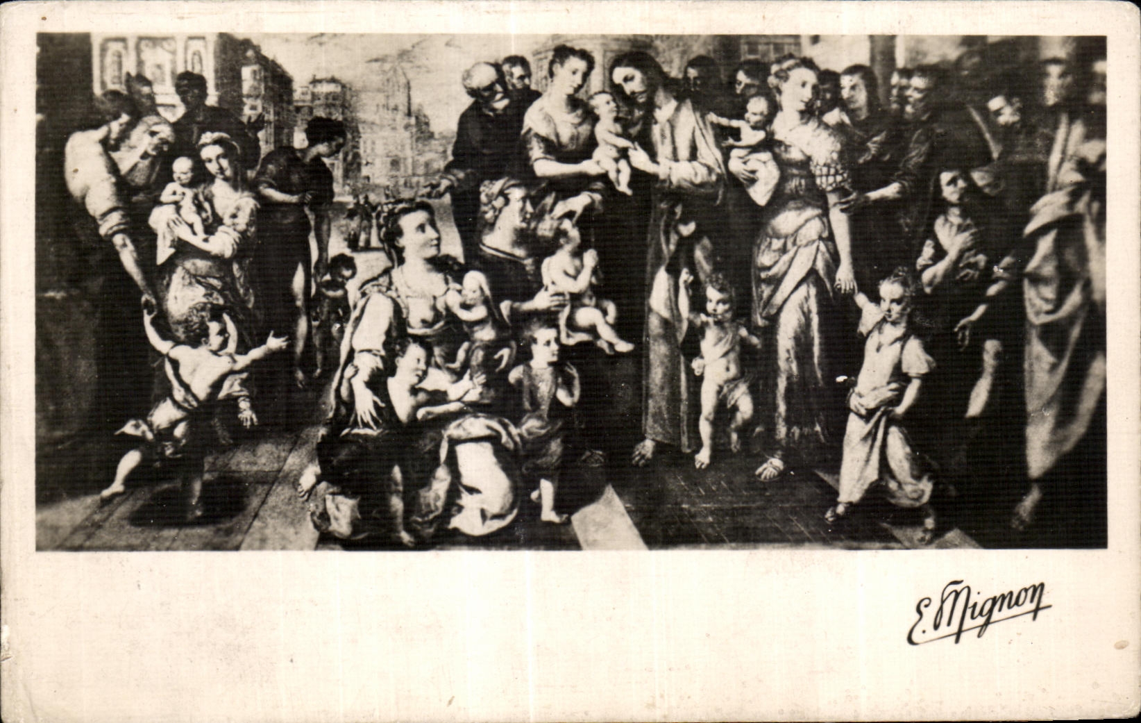 Gemälde zugeschrieben an Fréminet — 16. Jahrhundert — E. Mignon, Paris