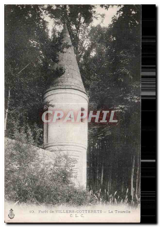 Forêt de VILLERS-COTTERETS — La Tourelle — C.L.C. — n°10