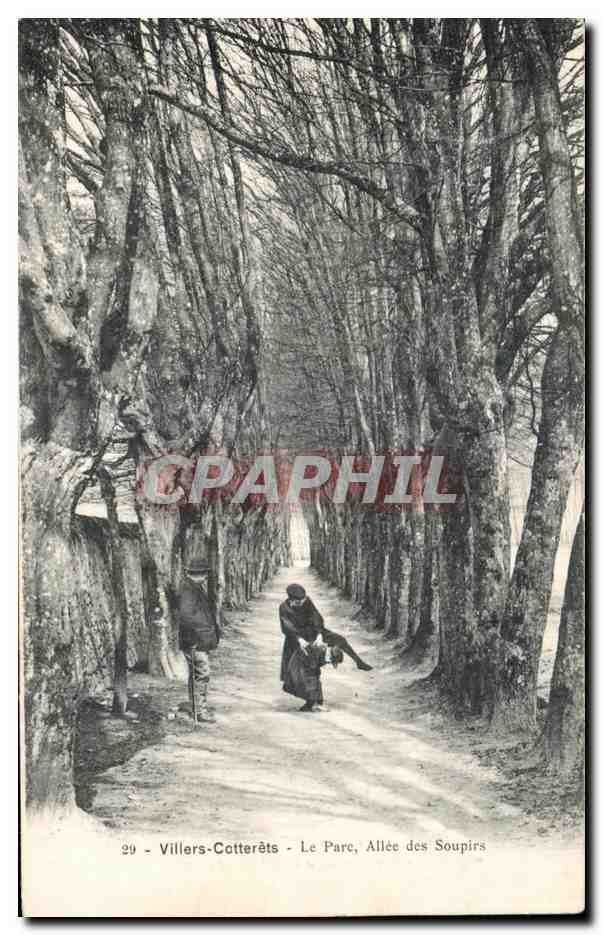 Villers-Cotterêts - Le Parc, Allée des Soupirs — éditeur Riase, n°29