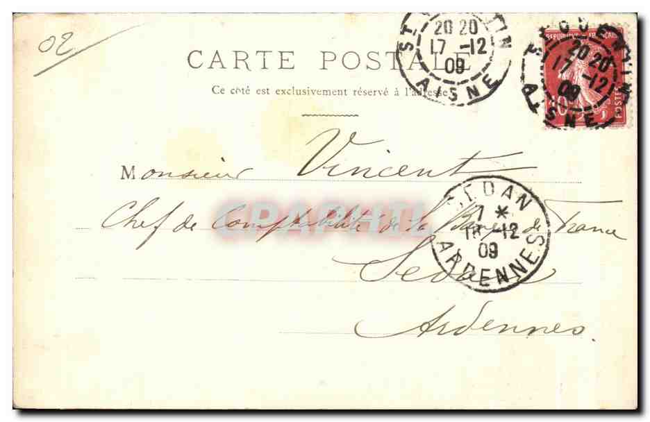 CPA Jeune Fille Inconnue Musee de la Tour St Quentin  — Rückseite