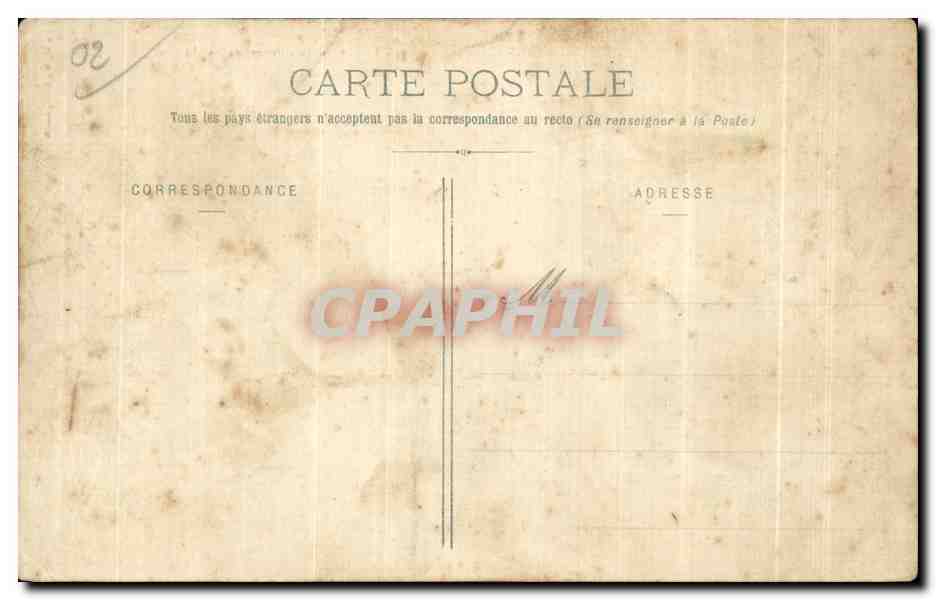 CPA Laon Les Promenades du Nord — Rückseite