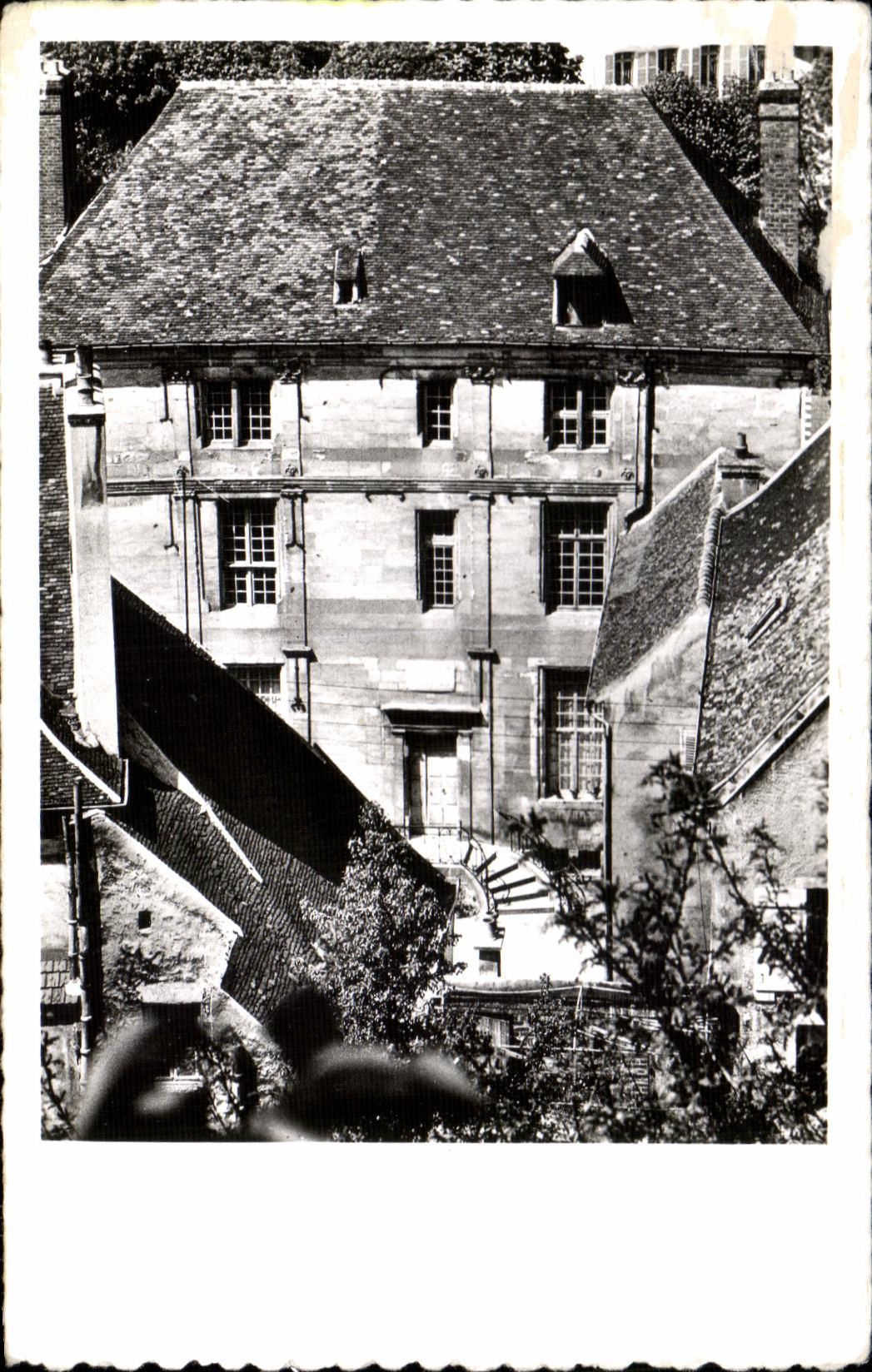 Maison natale de Jean de La Fontaine — vue de la terrasse du vieux château — Château-Thierry
