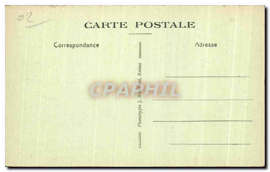 CPA Berry au Bac Les Bords de l Aisne Militaria  — Rückseite