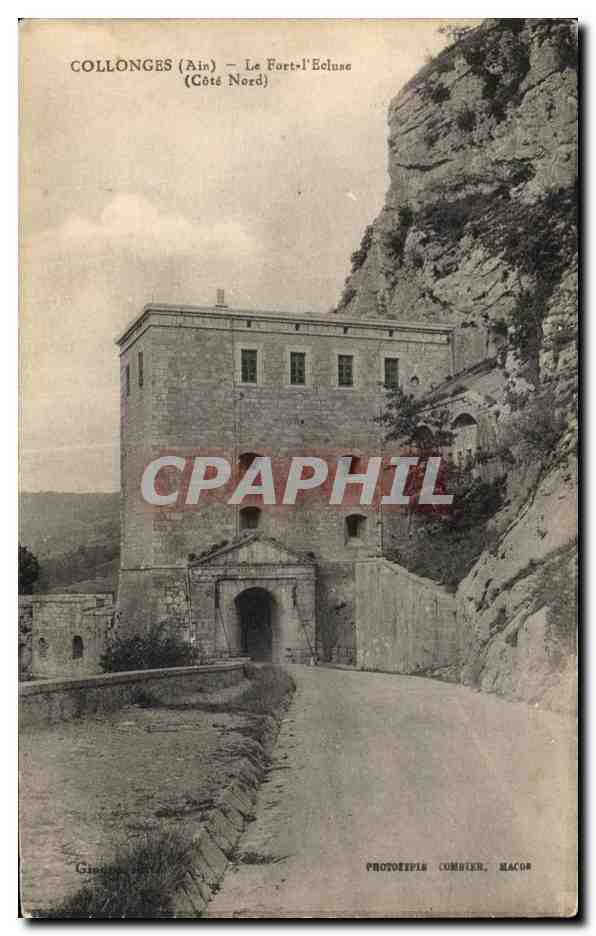 CPA Collonges (Ain) Le Fort l Ecluse (Cote Nord)