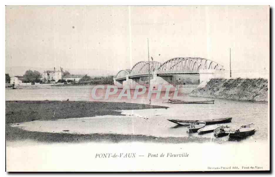CPA Pont de Vaux Pont de Fleurville