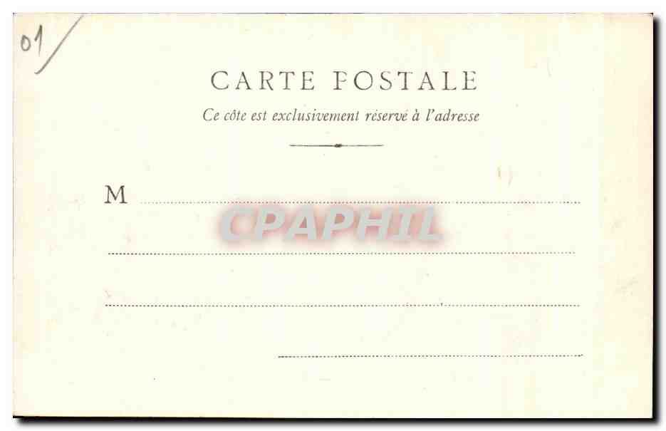CPA Pont de Vaux Pont de Fleurville — Rückseite