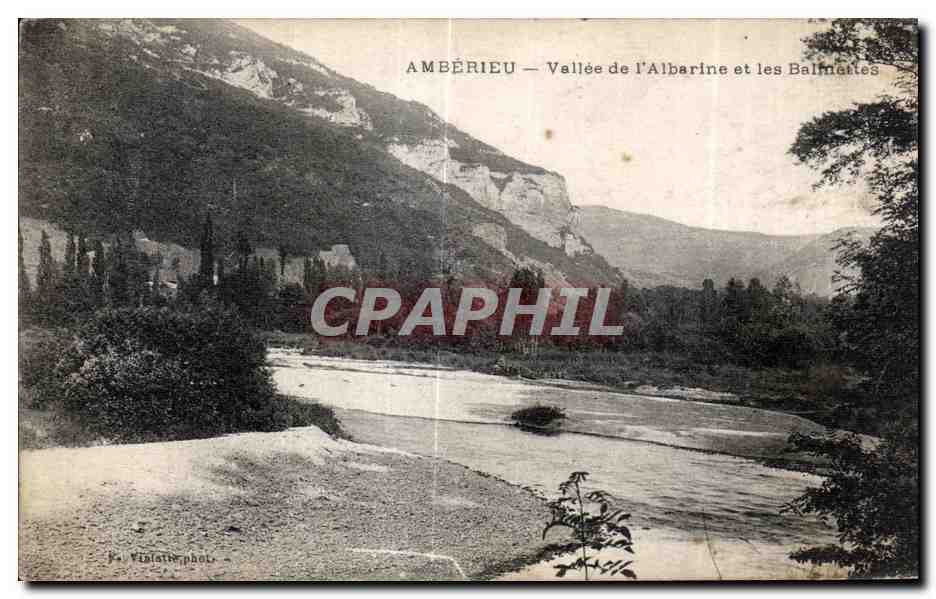 Ambérieu — Vallée de l'Albarine et les Balmattes — P. Violatierphot.