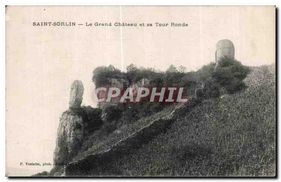 CPA Saint Sorlin Le Grand Chateau et sa Tour Ronde