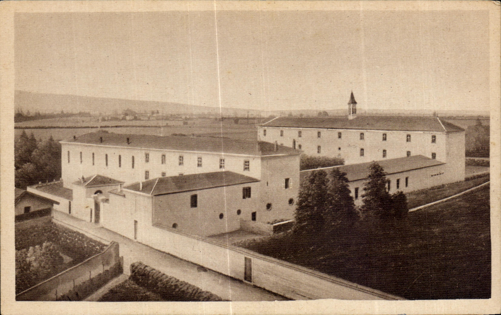 CPA Saint Didier sur Chalaronne Ain Pensionnat Saint Joseph