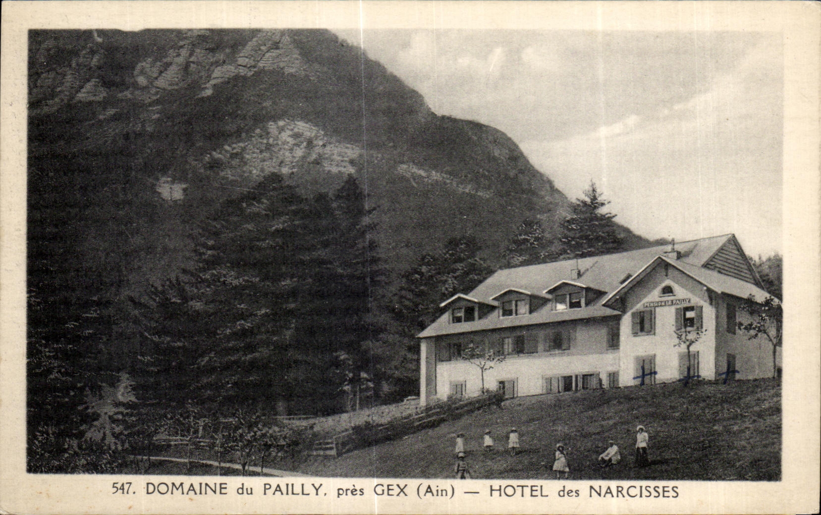 Domaine du Pailly, près Gex (Ain) — Hôtel des Narcisses