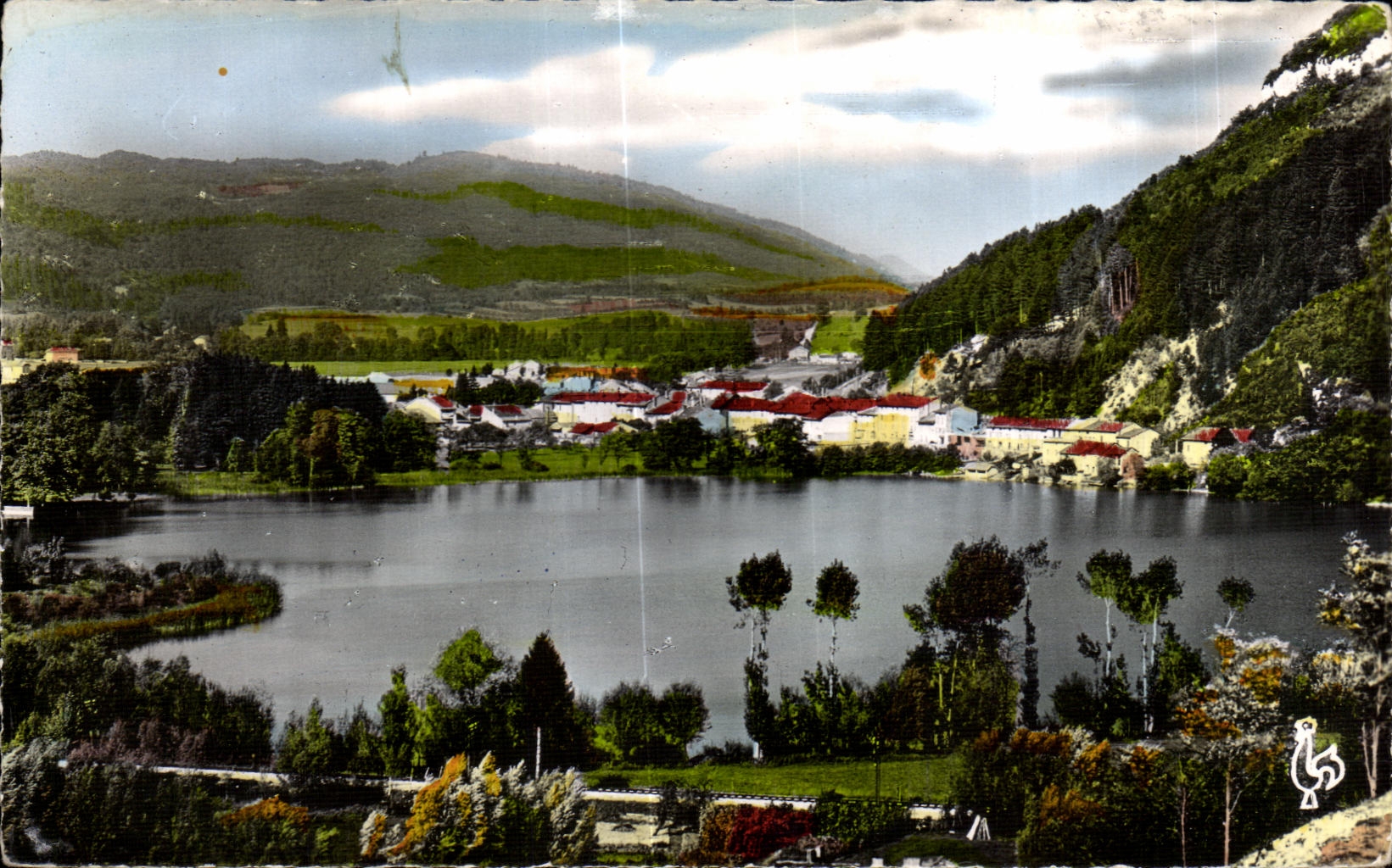 CPA Nantua Ain Un Coin du Lac et la Cluse