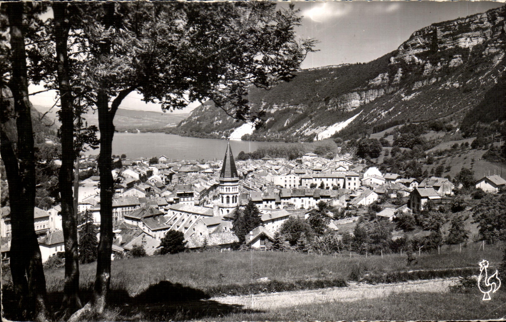 CPA Nantua Ain Vue generale et son Lac