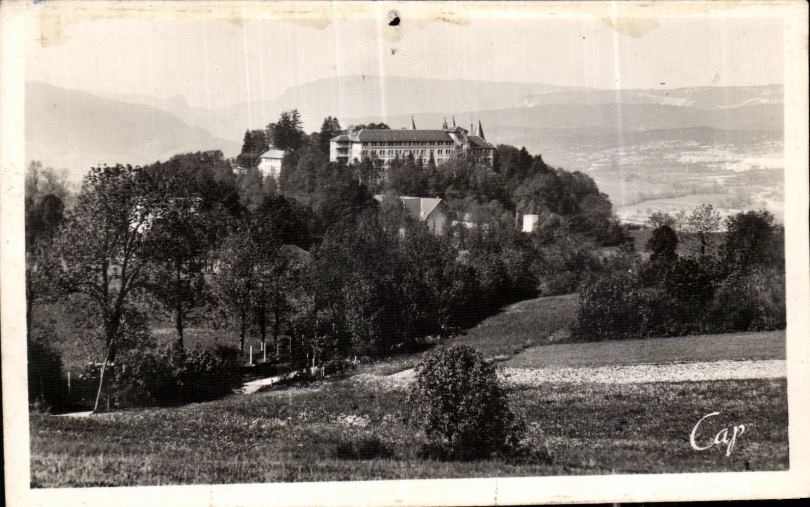 CPA Hauteville Le Chateau d Angville