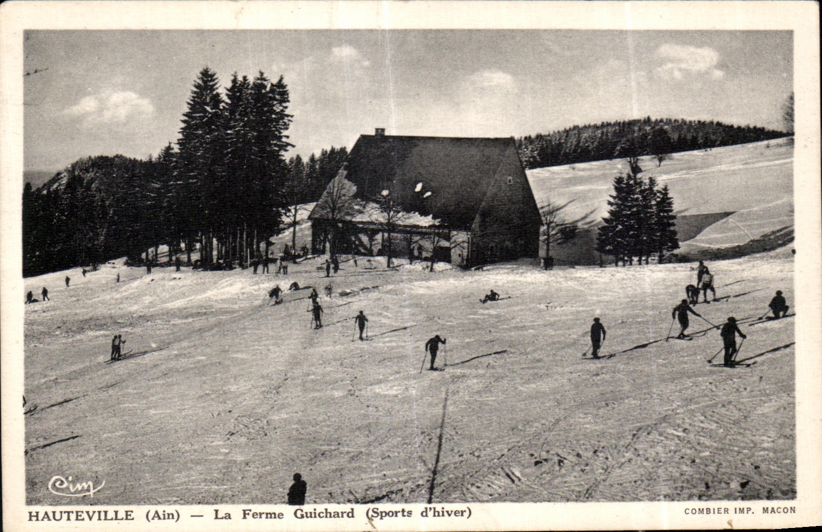 CPA Hauteville Ain La Ferme Guichard