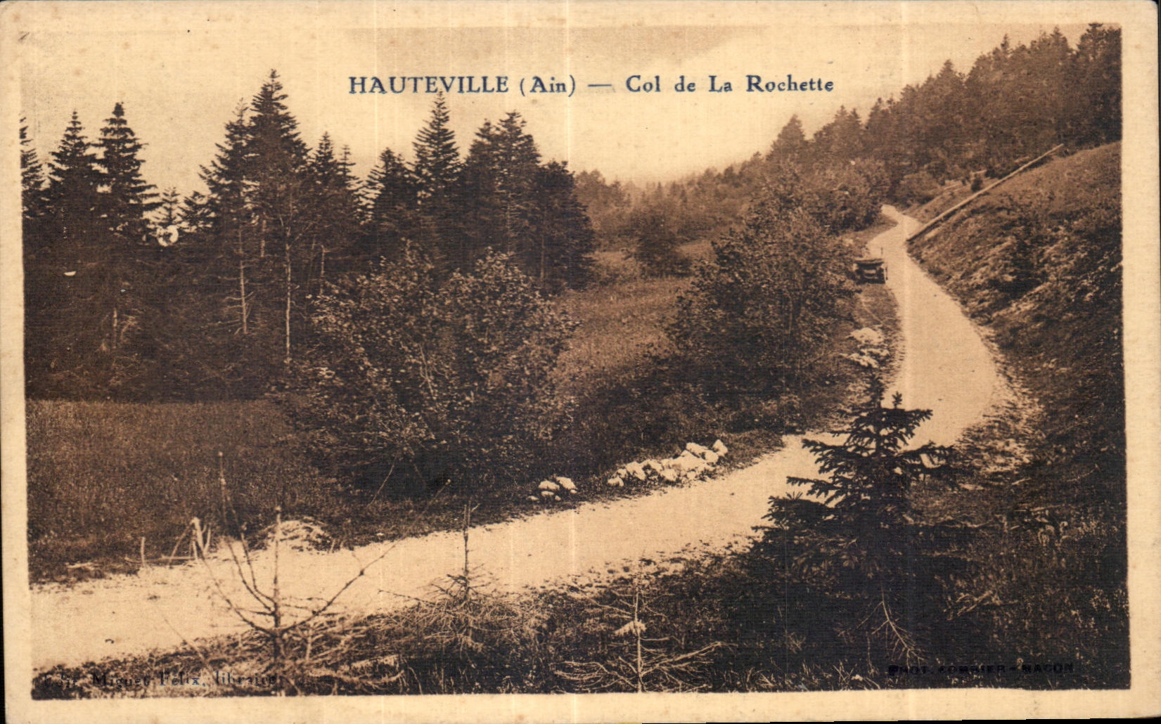 CPA Hauteville Ain Col de la Rochette