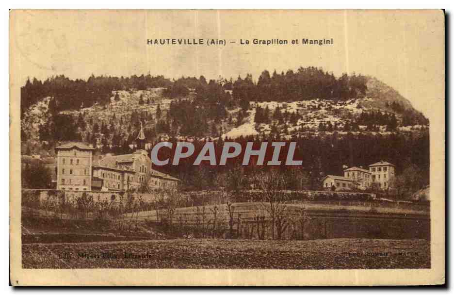 CPA Hauteville Le Grapillon et Manginl