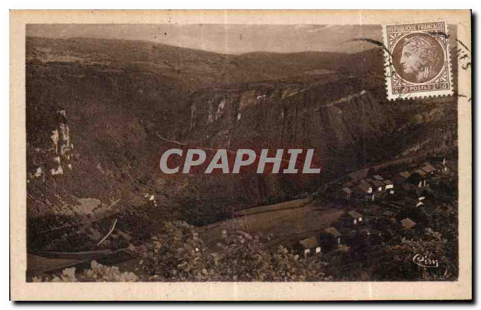 CPA Environs d Hauteville Lacoux et Gorges de Charabotte