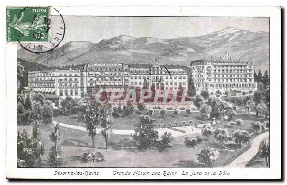 CPA Divenne les Bains Grand Hotel des Bains 
