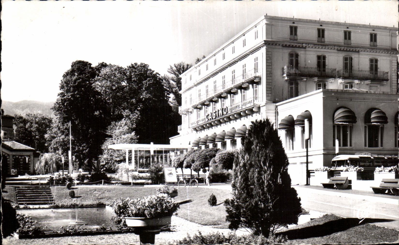 CPA Divonne les Bains Casino et les Jardin