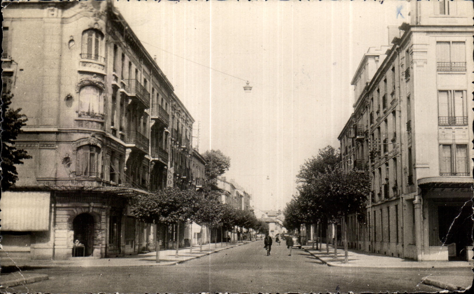 CPA Bourg en Bresse Ain Rue Alphonse Baudin