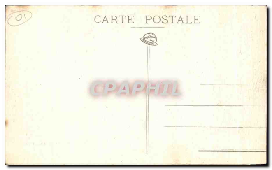 CPA Chambre Bressane reconstituee et donnee par Prosper Convert  — Rückseite