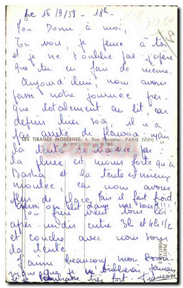 CPA Souvenir de Bourg en Bresse  — Rückseite