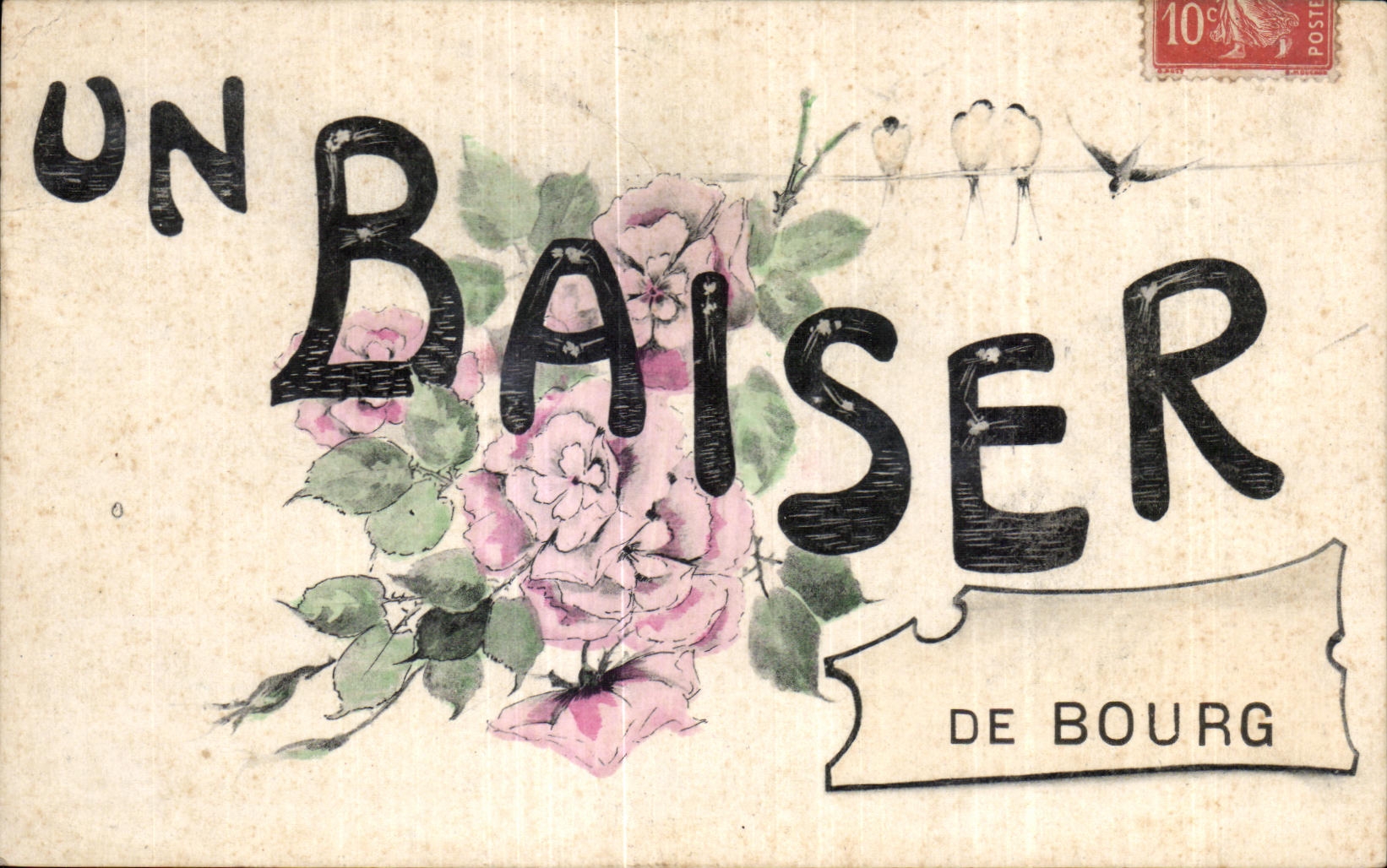 CPA Un Baiser de Bourg