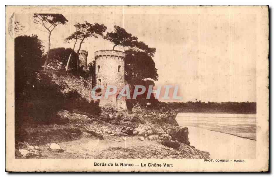 CPA Bords De La Rance Le Chene Vert