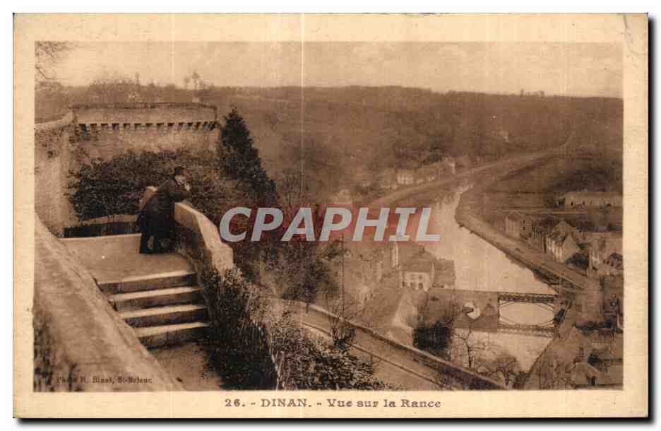 CPA Dinan Vue sur la Rance