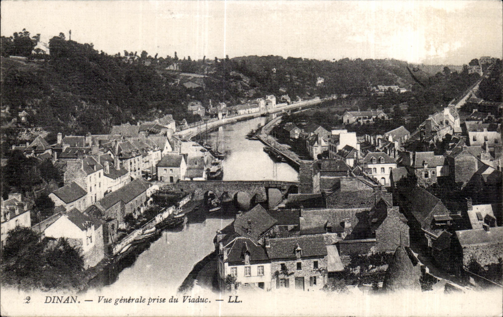 Dinan — Allgemeiner Blick vom Viadukt — LL.
