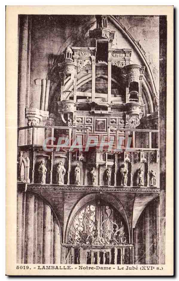 CPA Lamballe Notre Dame Le Jube