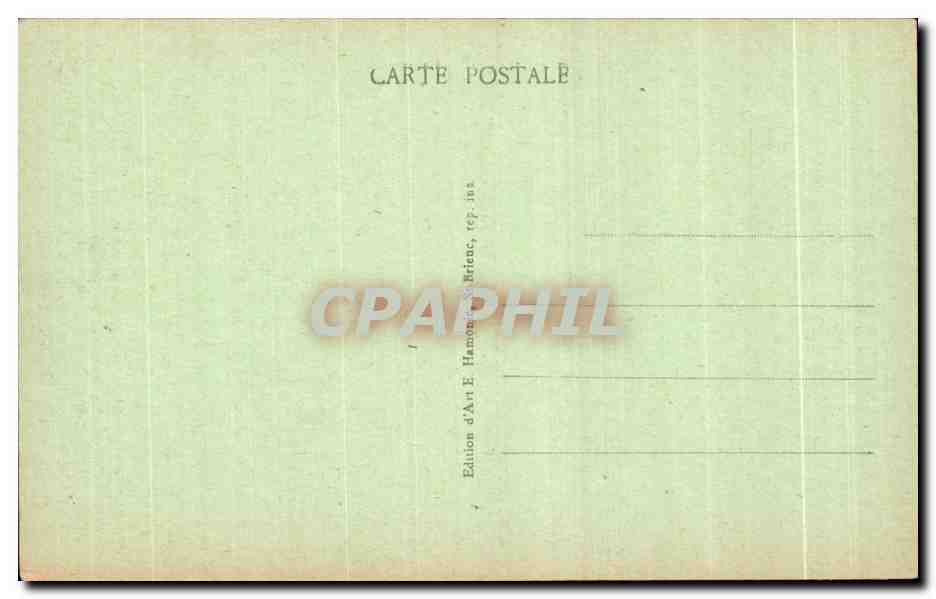 CPA Lamballe Notre Dame Le Jube — Rückseite
